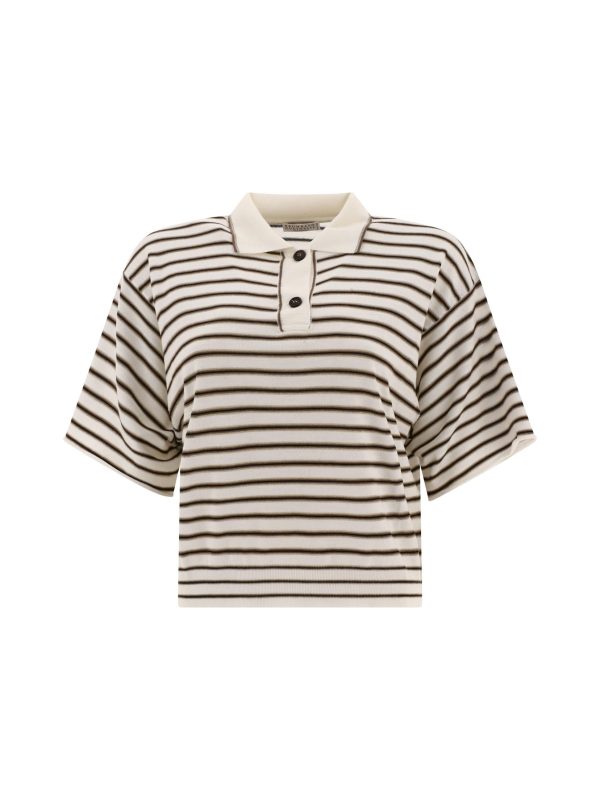 Sparkling Stripe polo